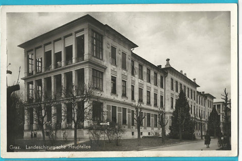 AK Graz. Landeschirurgische Hauptallee. (1941)