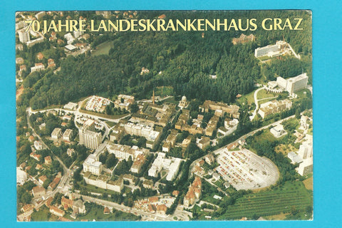AK 70 Jahre Landeskrankenhaus Graz.