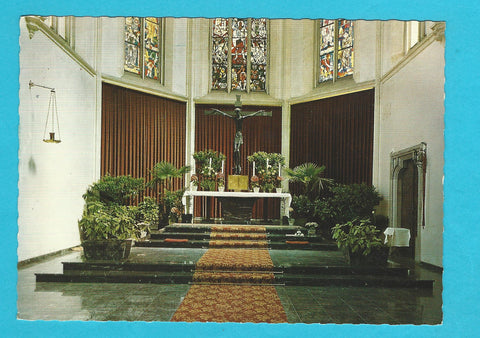 AK Graz, Franziskanerkirche. Hochaltar mit Silveri-Kreuz.