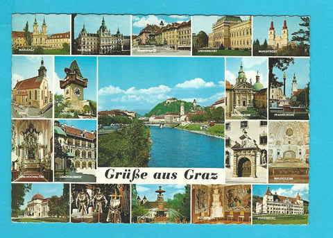 AK Grüße aus Graz.