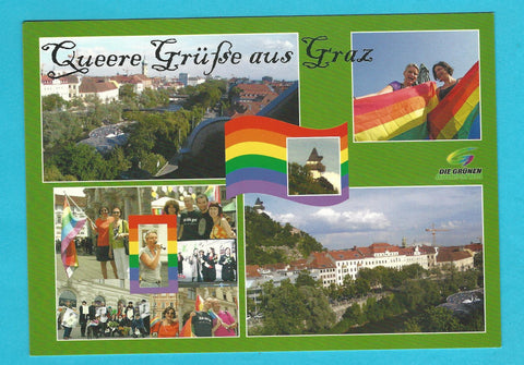 AK Queere Grüße aus Graz.