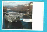 AK Impressionen aus Österreich Murinsel Graz.
