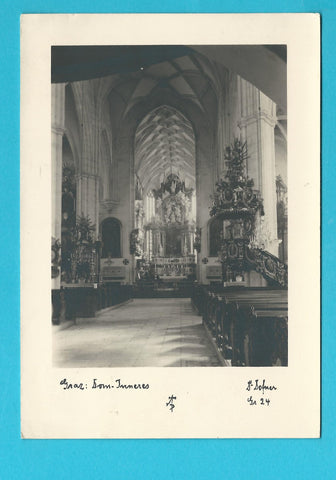 AK Graz: Dom-Inneres.