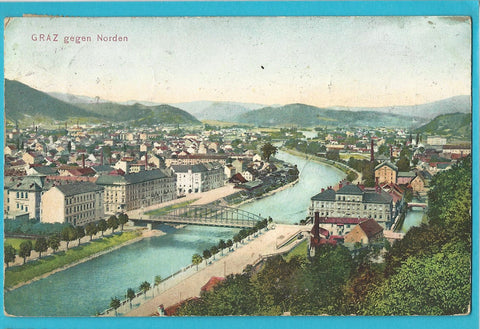 AK Graz gegen Norden (1909)