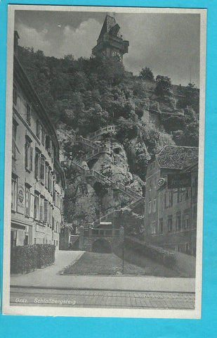AK Graz. Schloßbergsteig (1944)