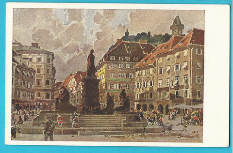 AK Graz. Hauptplatz. (1920)