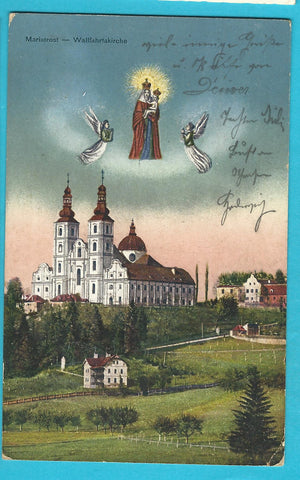 AK Mariatrost - Wallfahrtskirche. (1917-18)