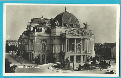 AK Graz. Stadt-Theater. (1936-37)