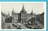 AK Graz. Hauptplatz mit Rathaus u. Herrengasse. (1949-50)