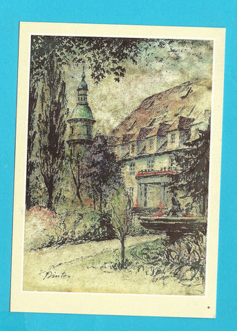 AK Graz. Burggarten. (Aquarell von G. Pinter)