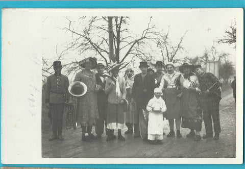 Foto St. Veit. (1937) Fasching.