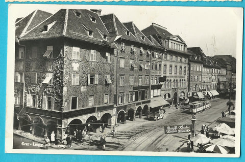 AK Graz - Luegg mit Herrengasse.