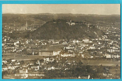 AK Graz von der Ruine Gösting.