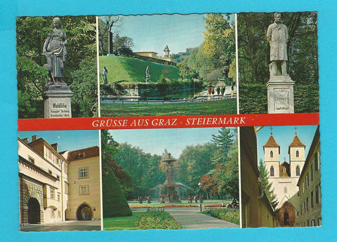 AK Grüsse aus Graz.