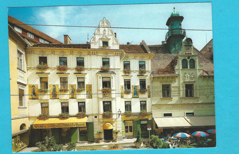 AK Graz, Glockenspielplatz mit Glockenspiel.