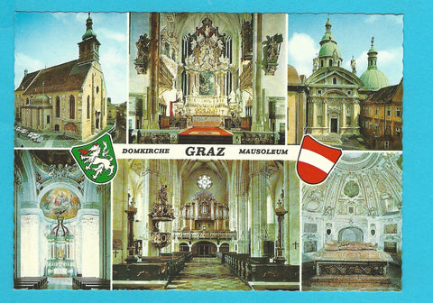 AK Graz. Domkirche Mausoleum.