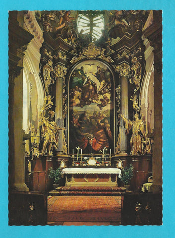 AK Graz. Propstei-, Haupt- und Stadtpfarrkirche zum Hl. Blut. Marienkapelle mit Tintoretto-Altar.