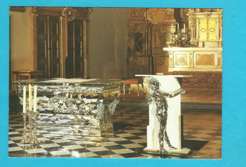 AK Graz - St. Andrä. Altar und Ambo von Gustav Troger.