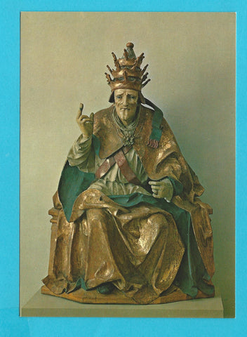 AK Gotik in der Steiermark. Sogenannter Bauernpapst Steirisch nach 1500.