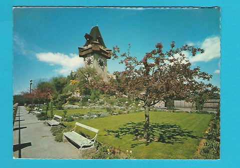 AK Graz. Uhrturm auf dem Schloßberg.