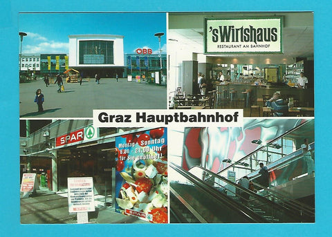 AK Graz Hauptbahnhof. Umbau 2003.