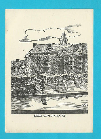 AK Graz. Hauptplatz.