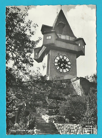 AK Graz, Uhrturm am Schlossberg.
