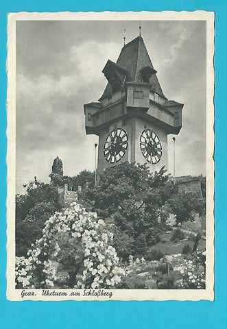 AK Graz. Uhrturm am Schloßberg. (1942)