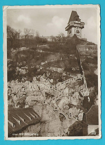 AK Graz. Schloßbergsteig.
