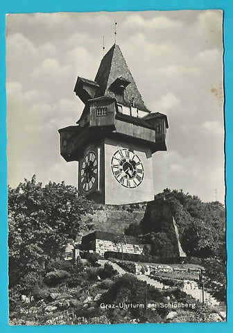 AK Graz. Uhrturm am Schlossberg.