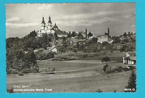 AK Graz Wallfahrtskirche Mariatrost.