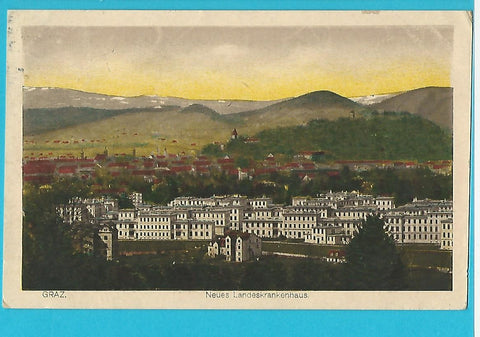 AK Graz. Neues Landeskrankenhaus. (1919)