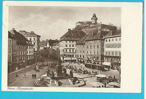 AK Graz. Hauptplatz. (1924)
