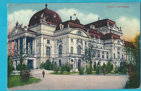 AK Graz. Opernhaus. (1927)