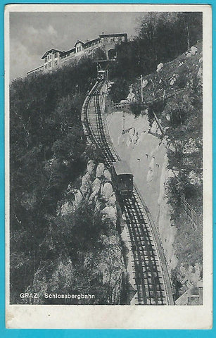 AK Graz. Schlossbergbahn. (1930-31)