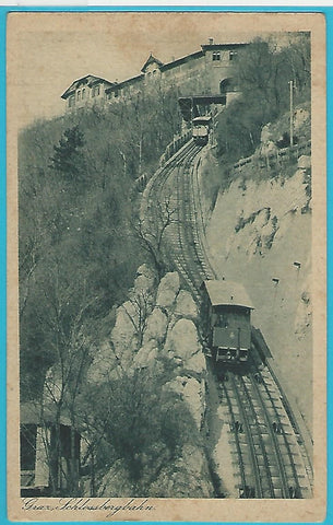 AK Graz. Schlossbergbahn.