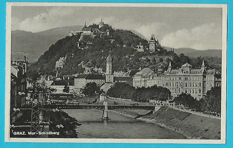 AK Graz. Mur-Schloßberg. (1941)