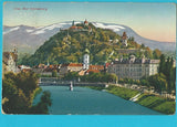 AK Graz. Mur Schlossberg. (1925)