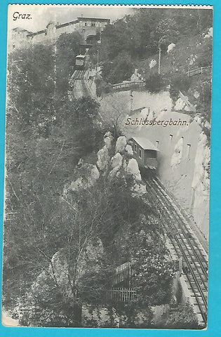 AK Graz. Schlossbergbahn. (1906)