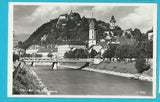 AK Graz - Mur und Schlossberg.