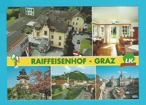 AK Graz. Raiffeisenhof. Krottendorferstraße 81.