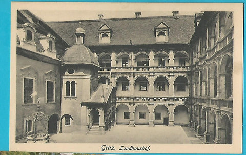 AK Graz. Landhaushof. (1911)