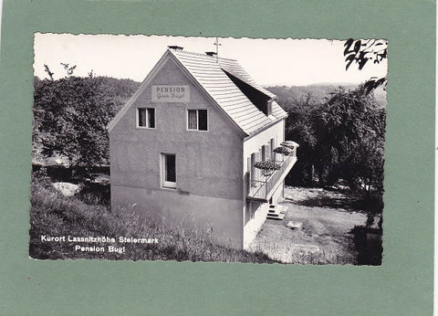 AK Kurort Laßnitzhöhe. Pension Bugl. (1960-61)