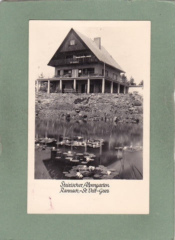 AK Steirischer Alpengarten Rannach, - St. Veit – Graz.