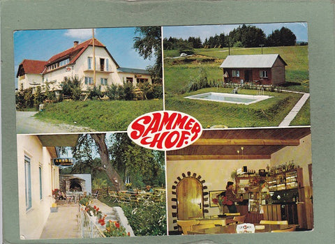 AK Sammerhof. St. Oswald b. Graz. Ferien- und Ausflugsgasthof.