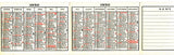 Faltkalender 1950. Frohnleiten, Steiermark.