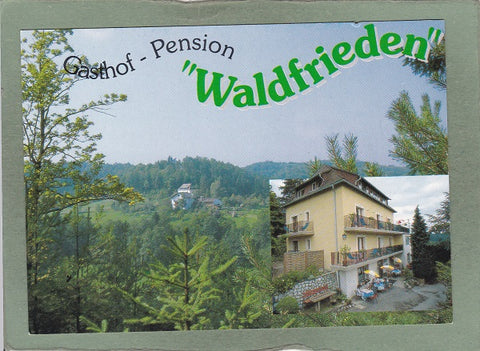 AK Kurort Laßnitzhöhe. Gasthof Pension Waldfrieden.