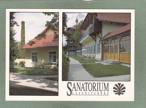 AK Lassnitzhöhe, Sanatorium Lassnitzhöhe Elisabeth Nentwig Gesmbh. Miglitzpro