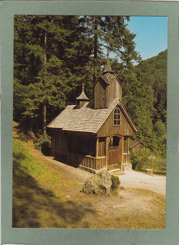 AK Stübing. Österreichisches Freilichtmuseum. Kapelle von der „Brandlucken“ bei Hellbrunn. Bezirk Weiz