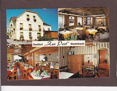 AK Nestelbach. Gasthof Zur Post. Inh. J. u. E. Stiksl